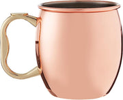 Polished Copper Moscow Mule Mug