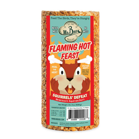 Mr. Bird Flaming Hot Feast Cylinder – Small