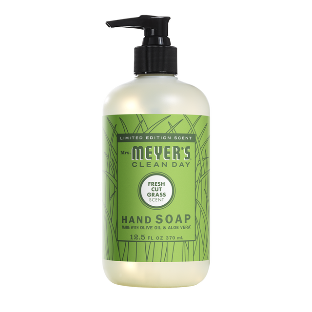 Mrs. Meyer's Clean Day - Liquid Hand Soap - Fresh Cut Grass