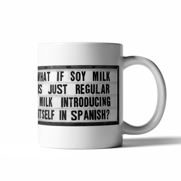 El Arroyo - Coffee Mug – Soy Milk