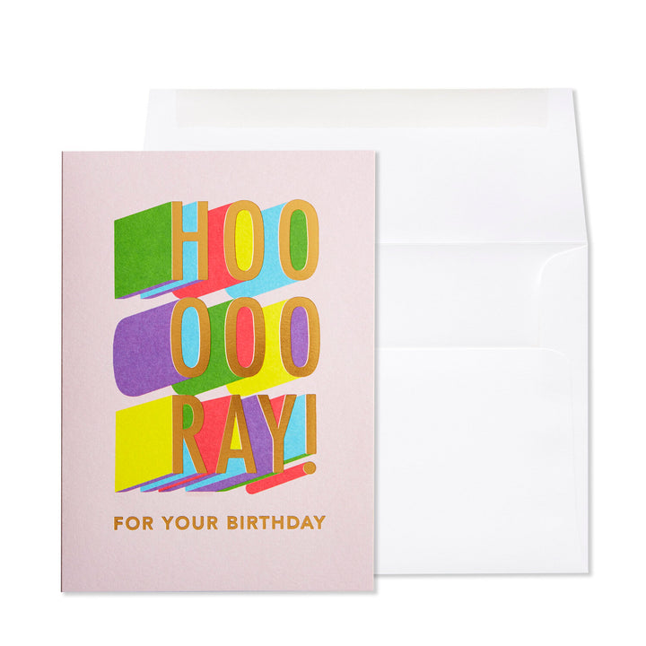Niquea.d - Birthday Card - HOORAY Lettering