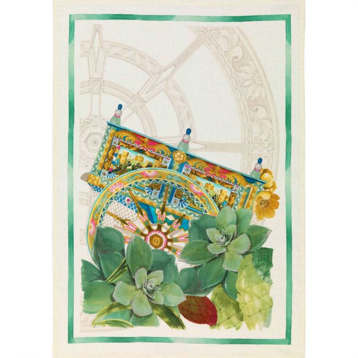 Tessitura Toscana Telerie Mediterraneo Carretto Kitchen Towel