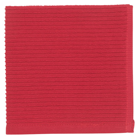 Red Ripple Dishcloths Set of 2