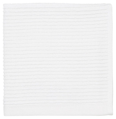 White Ripple Dishcloths Set of 2