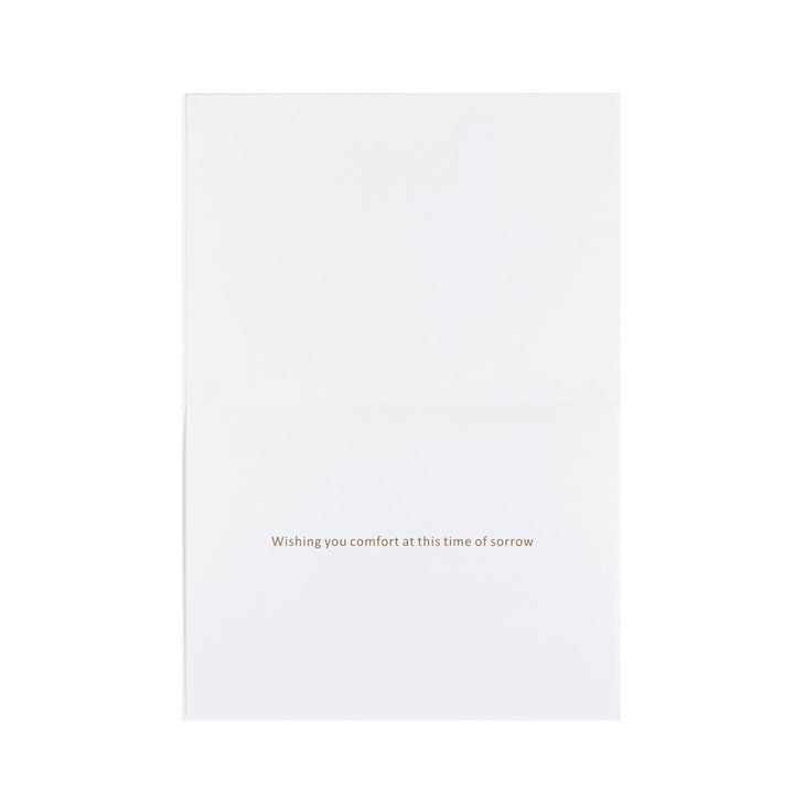 Niquea. D Sympathy Card Pink Blossom with Vase