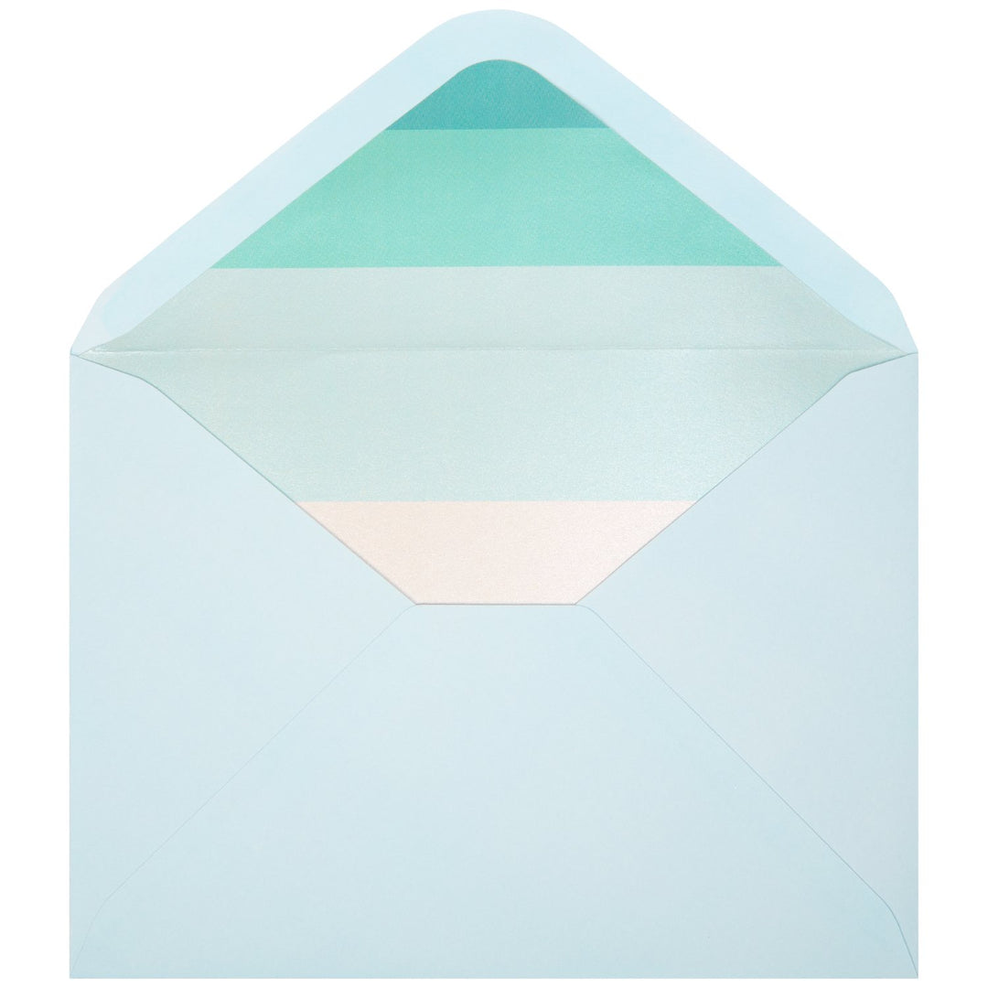 Niquea. D Wedding Card Two Hearts Dawn in Sand