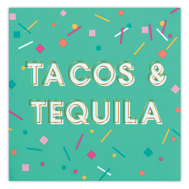 Beverage Napkins - Tacos & Tequila