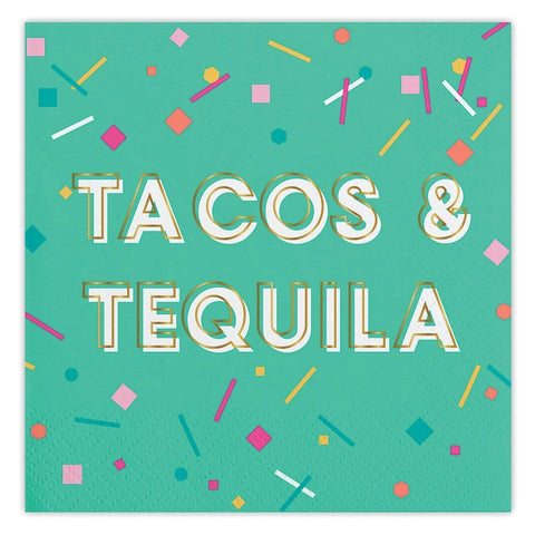 Beverage Napkins - Tacos & Tequila