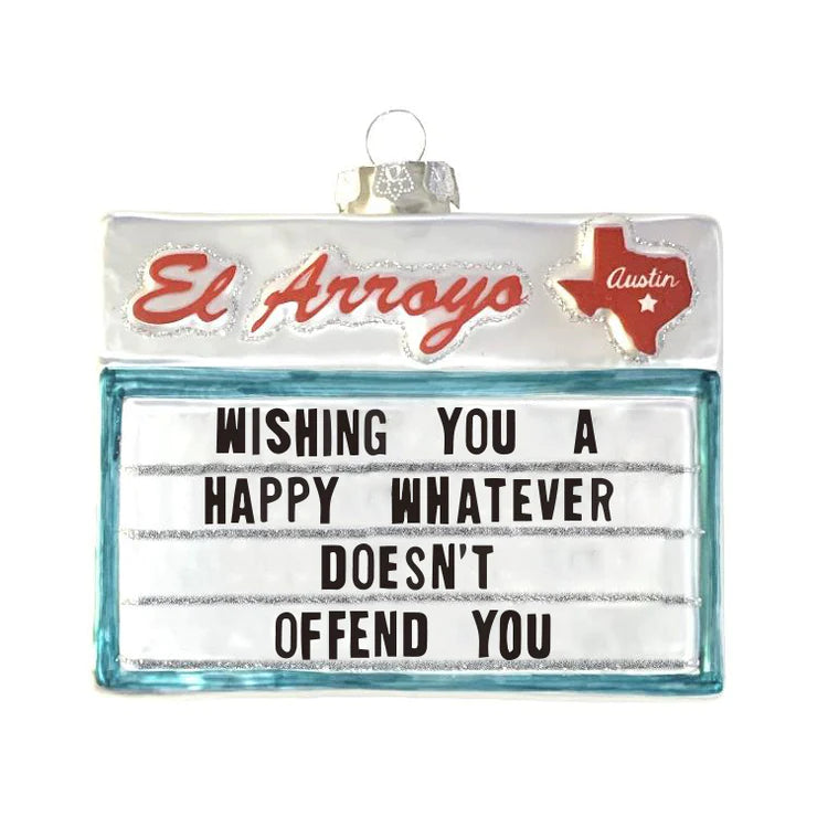 El Arroyo Marquee Ornament