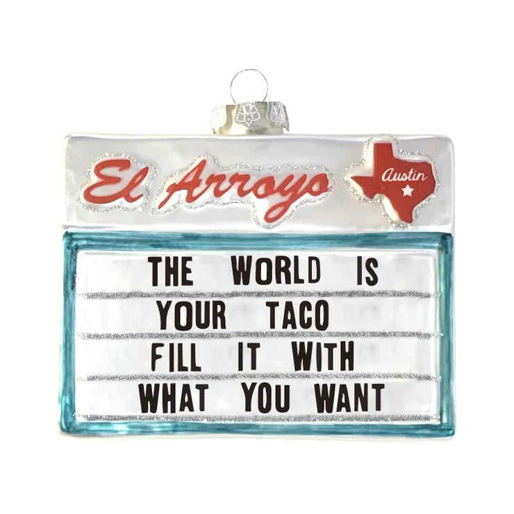 El Arroyo Marquee Ornament
