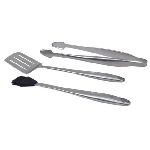 Custom Stainless Steal BBQ Tool 3 pc Set