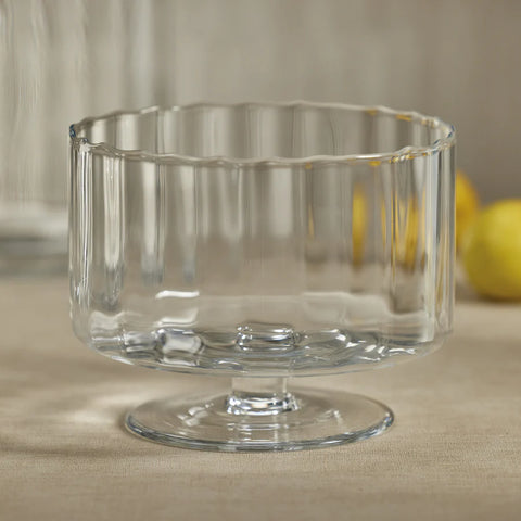Loulou Optic Glass Bowl