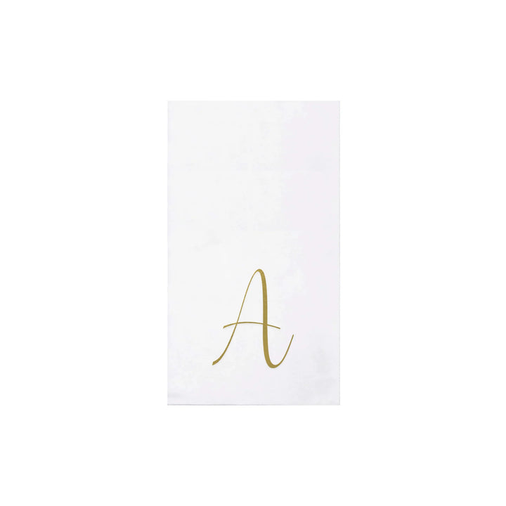 Vietri Monogram Guest Towels