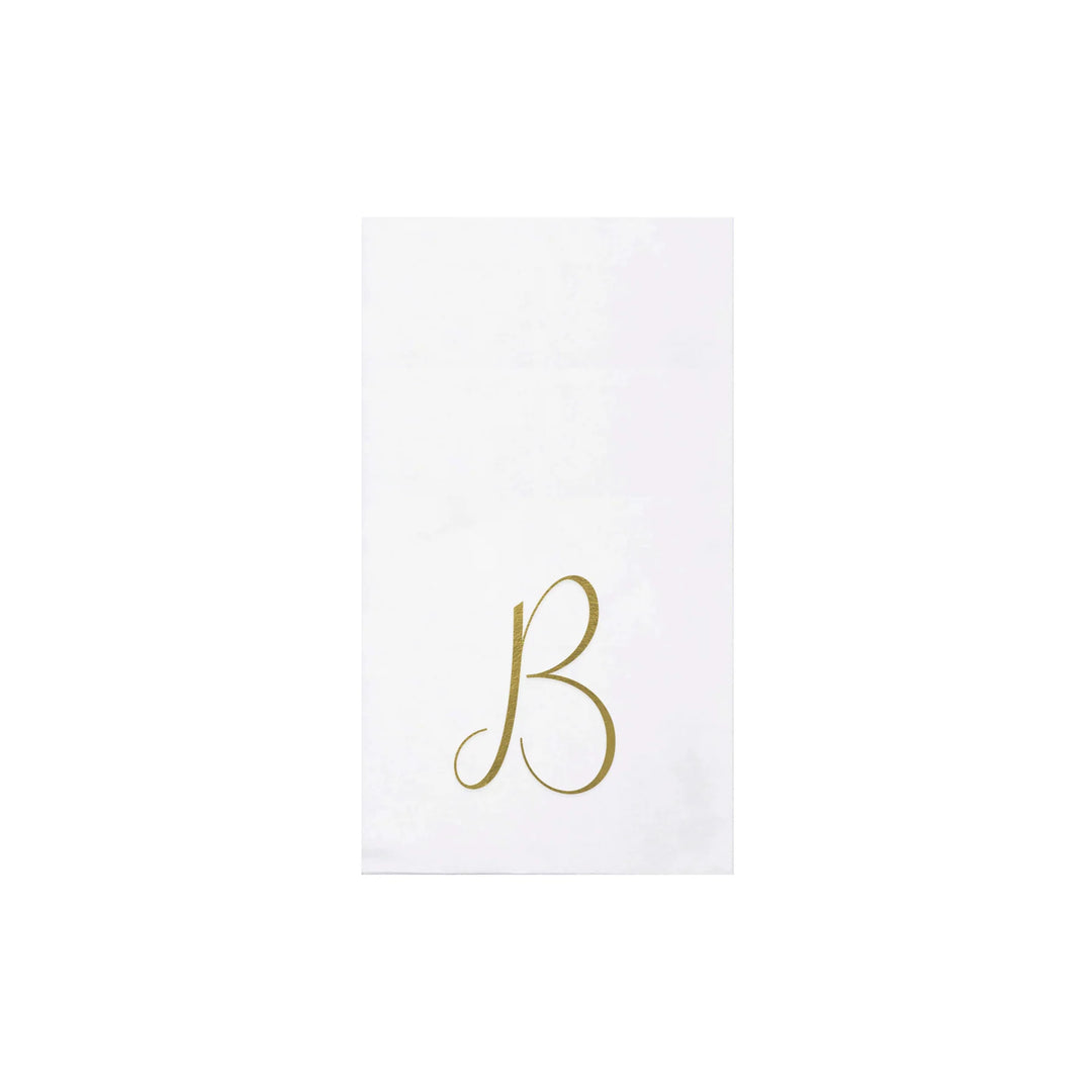 Vietri Monogram Guest Towels