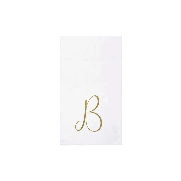 Vietri Monogram Guest Towels