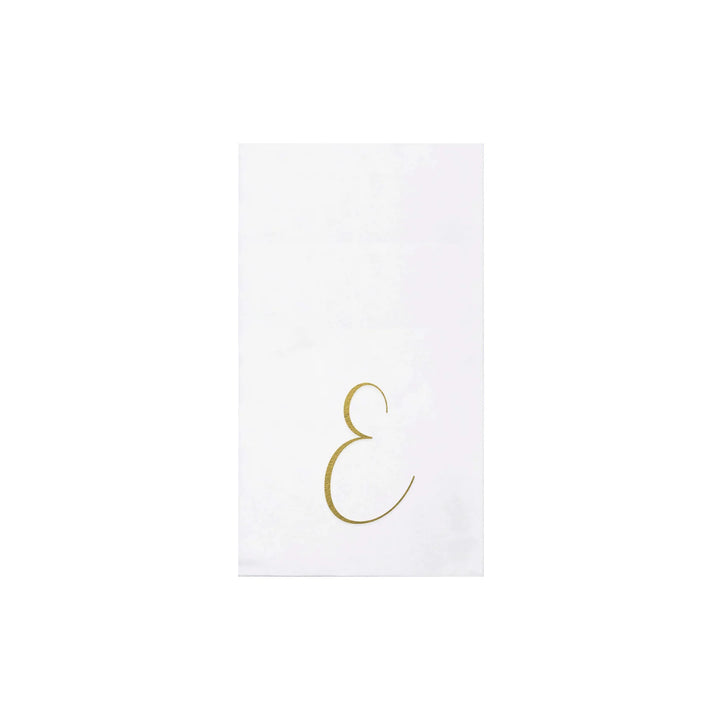 Vietri Monogram Guest Towels