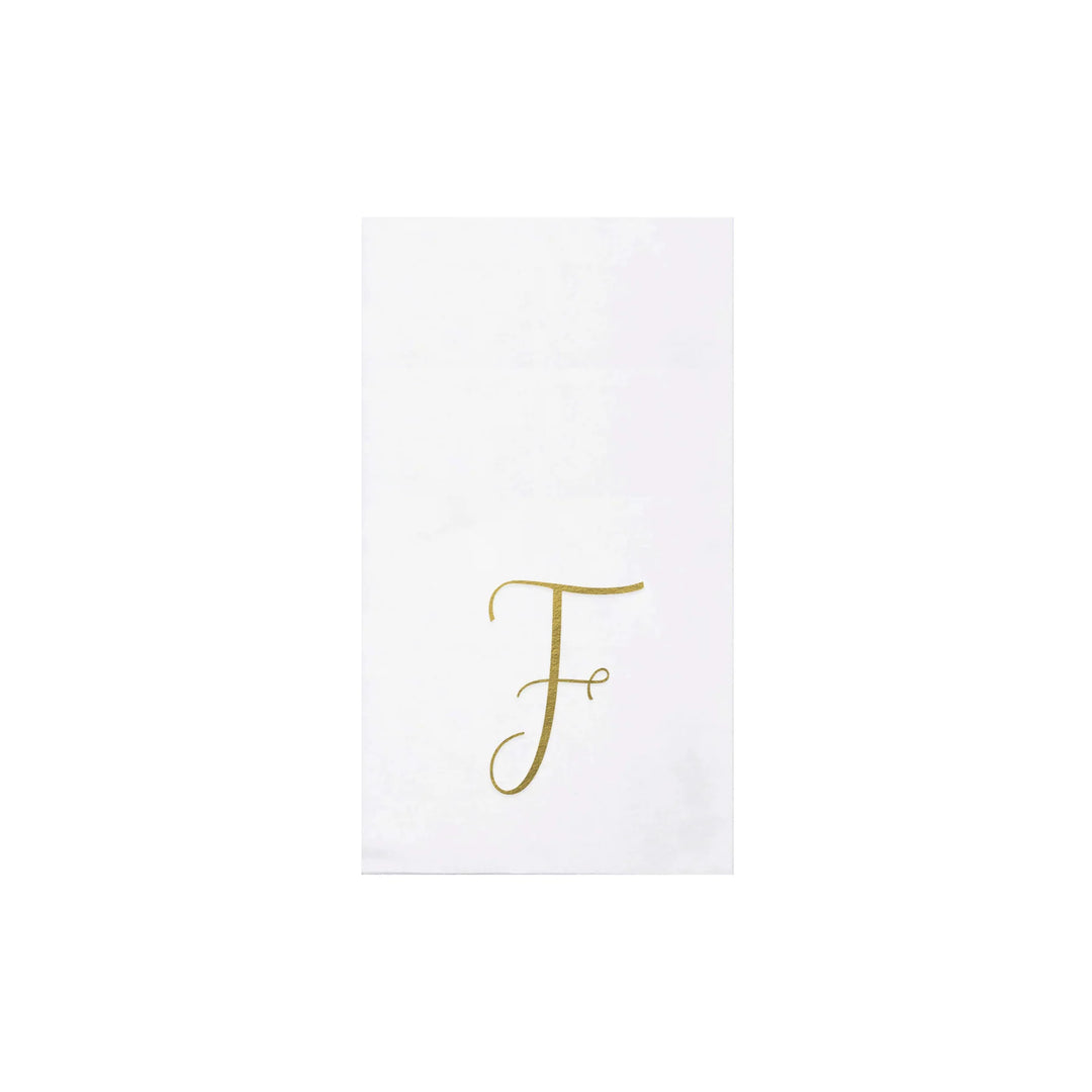 Vietri Monogram Guest Towels