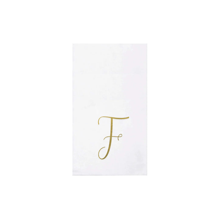 Vietri Monogram Guest Towels