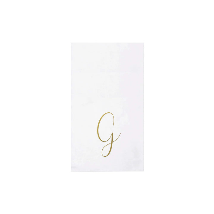 Vietri Monogram Guest Towels