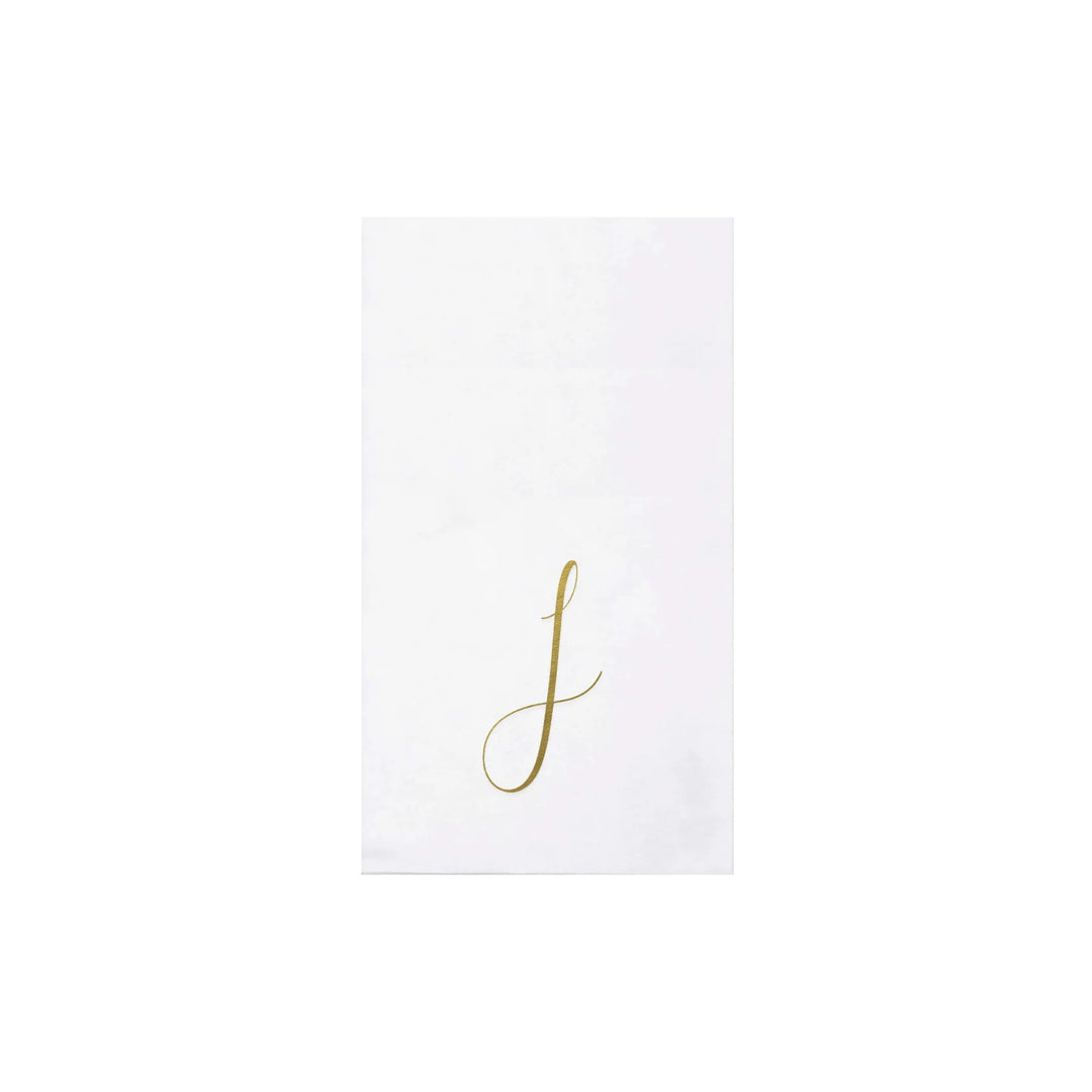 Vietri Monogram Guest Towels