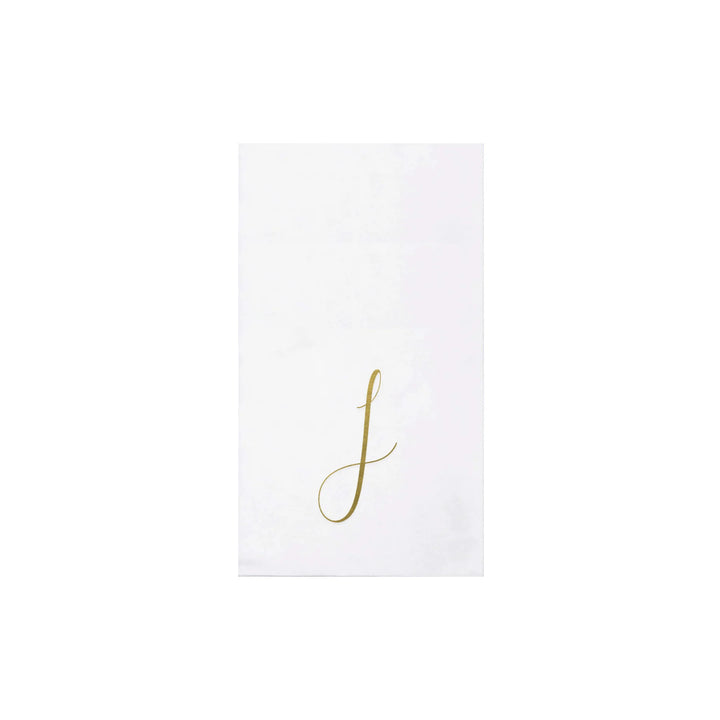 Vietri Monogram Guest Towels