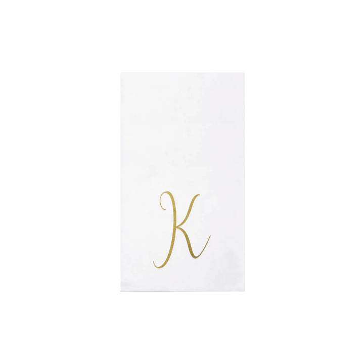 Vietri Monogram Guest Towels