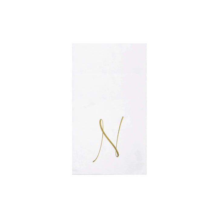 Vietri Monogram Guest Towels