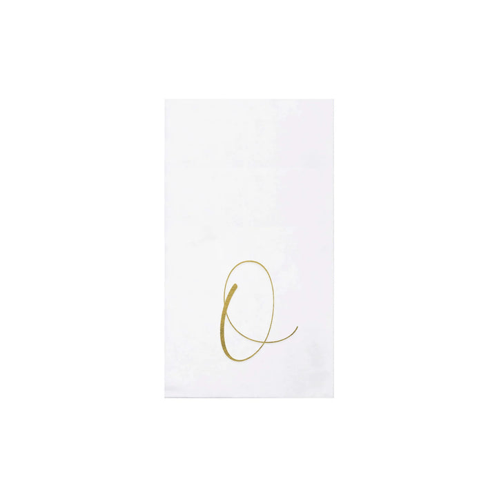 Vietri Monogram Guest Towels