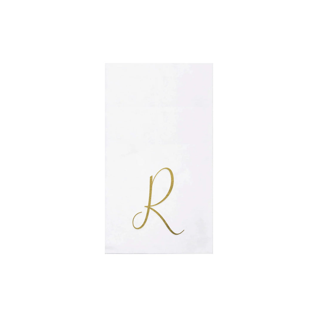 Vietri Monogram Guest Towels