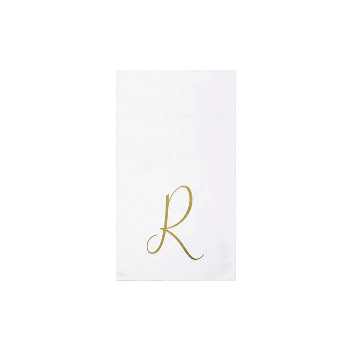 Vietri Monogram Guest Towels