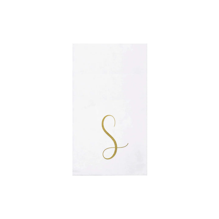 Vietri Monogram Guest Towels