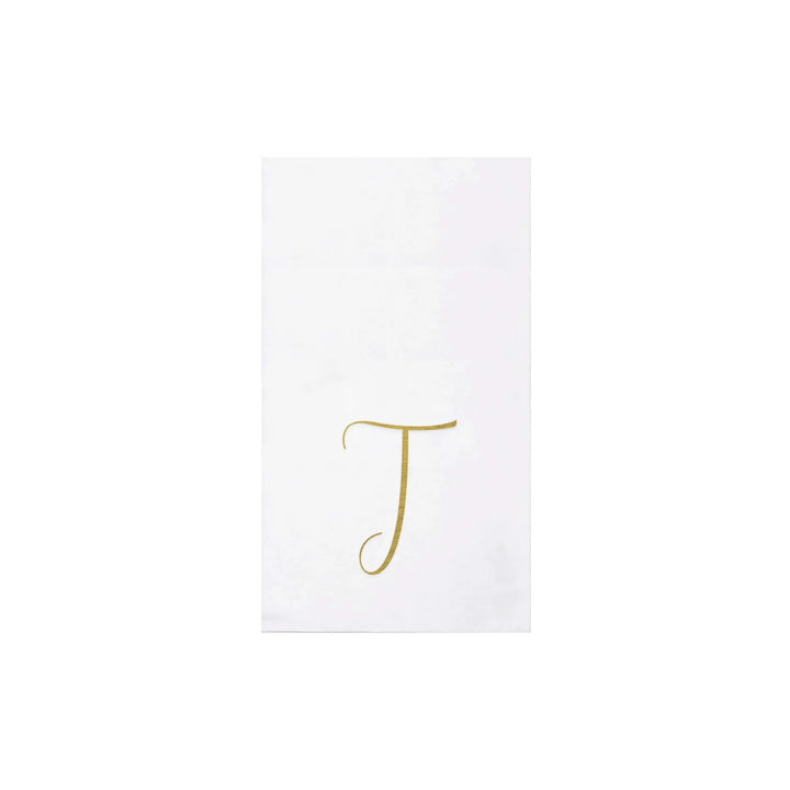 Vietri Monogram Guest Towels
