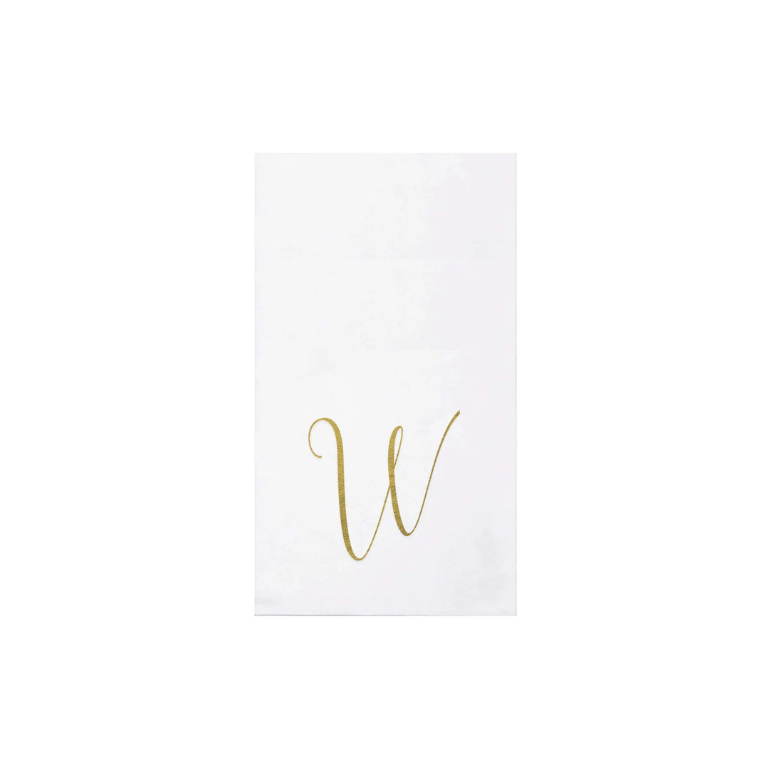 Vietri Monogram Guest Towels