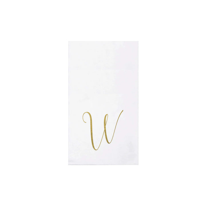Vietri Monogram Guest Towels