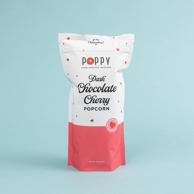 Poppy - Dark Chocolate Cherry Valentine’s Day Popcorn