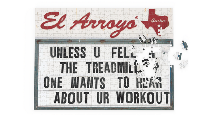 El Arroyo Marquee Jigsaw Puzzle