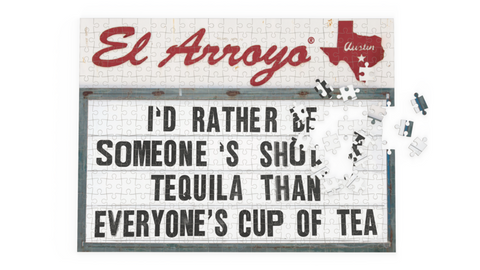 El Arroyo - Jigsaw Puzzle – Shot of Tequila