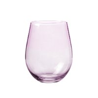 Radiance Amethyst Stemless Wine Glass