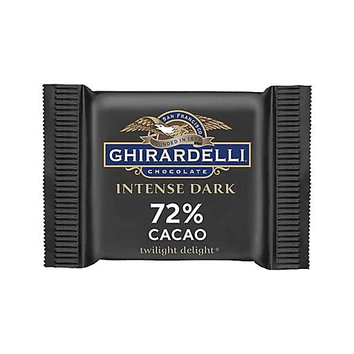 Ghirardelli Intense Dark 72% Cacao Dark Chocolate Squares