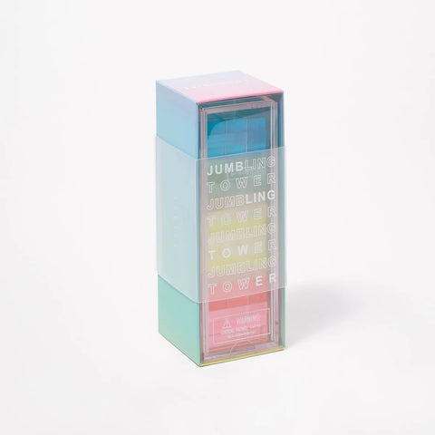 Sunny Life - Mini Lucite Jumbling Tower - Aurora