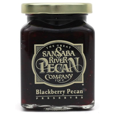 San Saba River Pecan Company - Blackberry Pecan Preserves