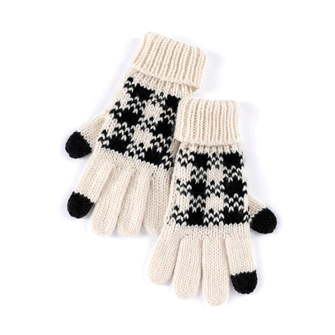 Lafayette Touchscreen Gloves - Ivory