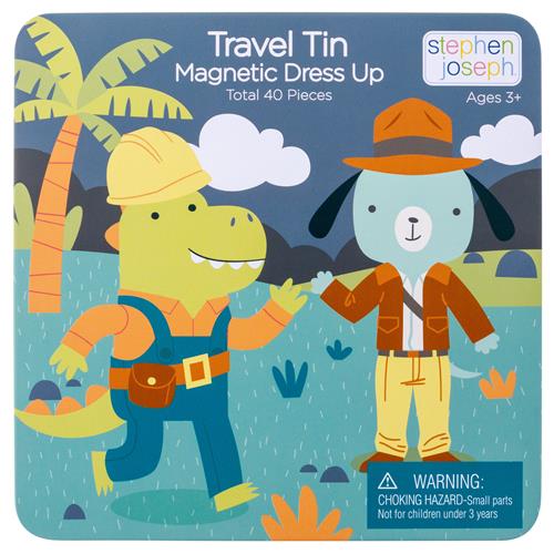 Stephen Joseph Travel Tin Play Set