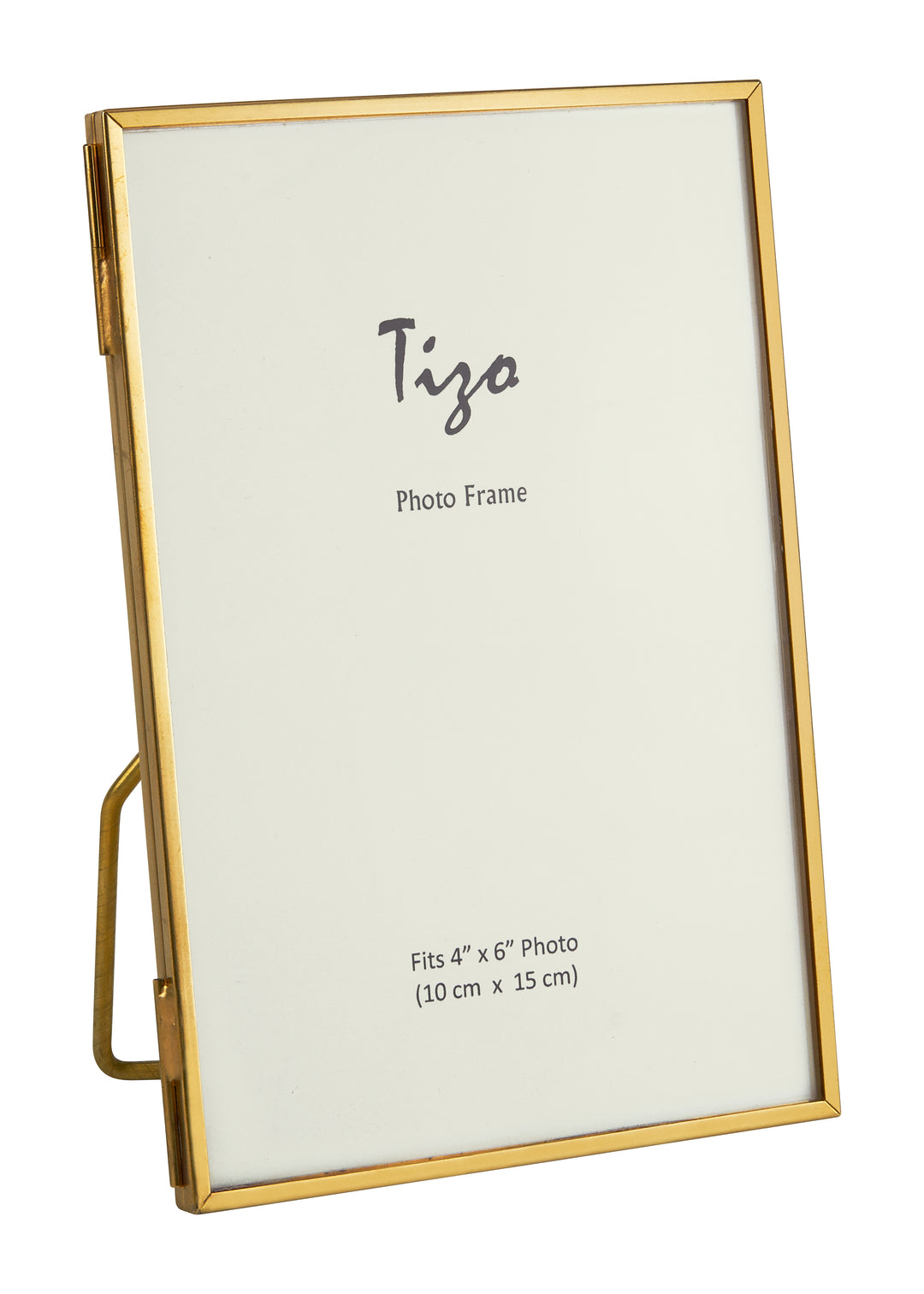 Slim Brass Picture Frame 4x6