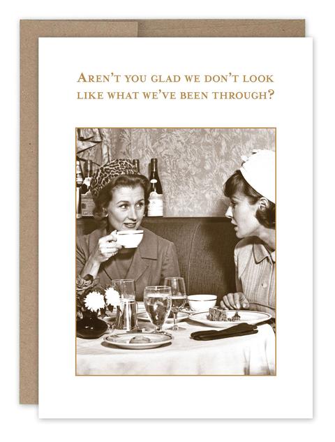 Don’t Look Greeting Card