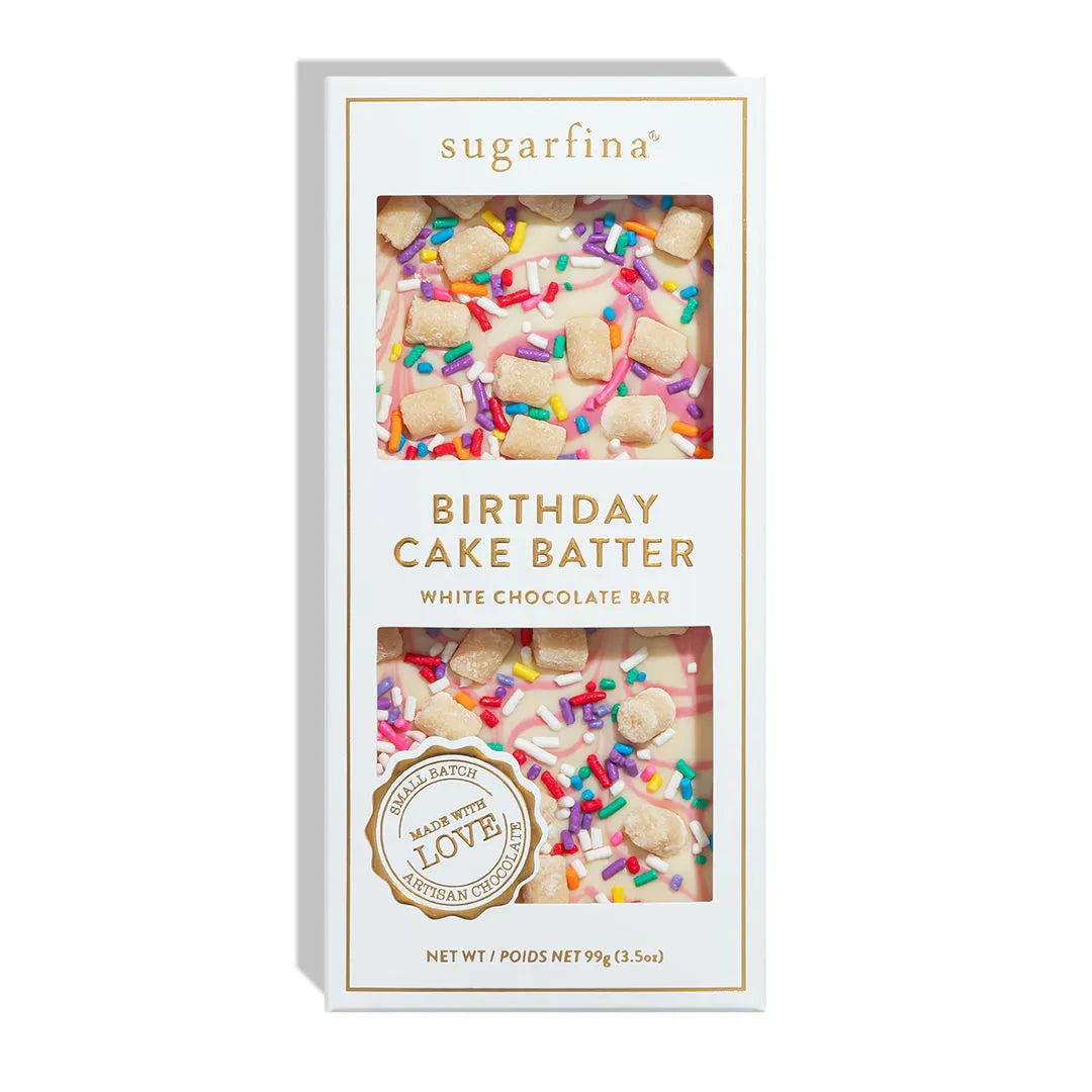 Sugarfina: Birthday Cake Batter White Chocolate Bar
