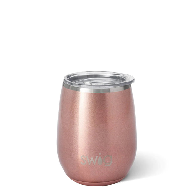 Swig Life - Stemless Wine Cup - Rose Gold
