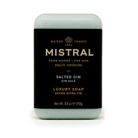 Mistral - Men's Bar Soap - Salted Gin