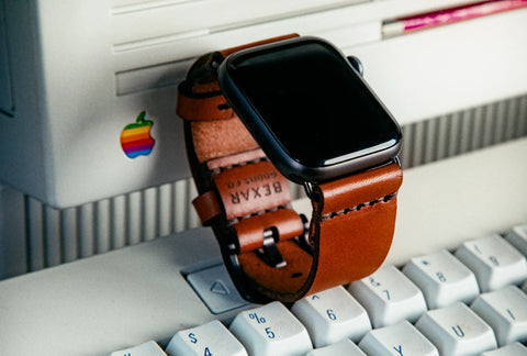 Bexar Goods - Apple Watch Strap - Medium Brown