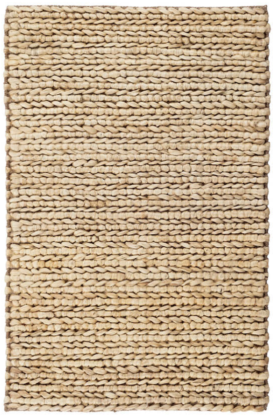 Dash & Albert Jute Woven Natural Rug 2x3 Sunset & Co.